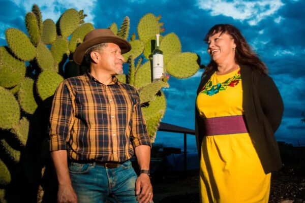 Sal and Flor Palacios, owners of Salvadores Mezcal